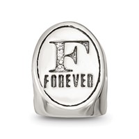 Sterling Silver Reflections Best Friend Trilogy Oval Bead view 5