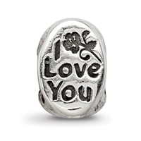 Sterling Silver Reflections #1 Mom Trilogy Oval Bead view 3