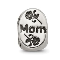 Sterling Silver Reflections #1 Mom Trilogy Oval Bead view 5