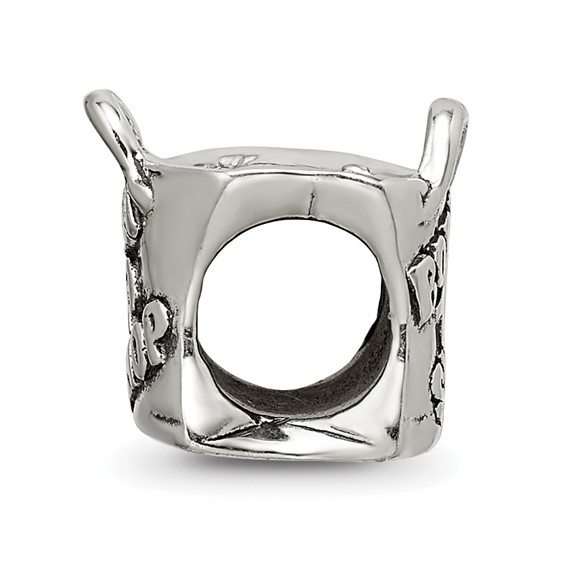 Sterling Silver Reflections Born To Shop Bead