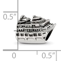 Sterling Silver Reflections Cruise Ship Bead view 3