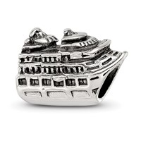 Sterling Silver Reflections Cruise Ship Bead view 1