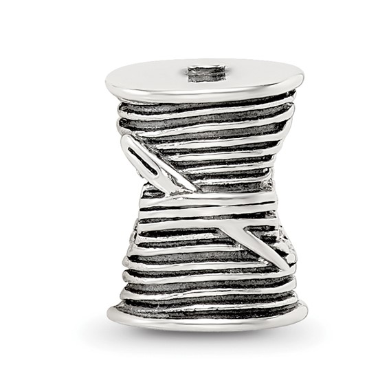 Sterling Silver Reflections Thread & Needle Bead