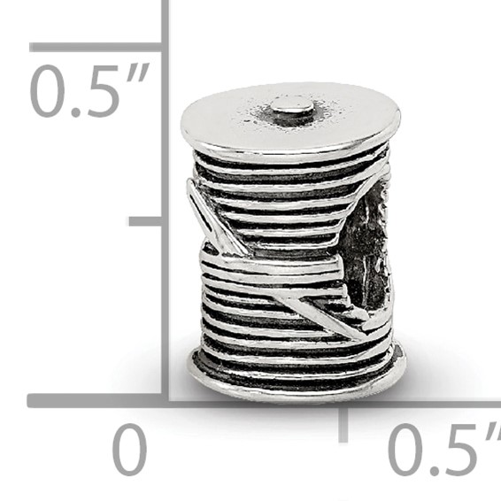Sterling Silver Reflections Thread & Needle Bead