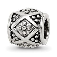 Sterling Silver Reflections Dots Bali Bead view 1