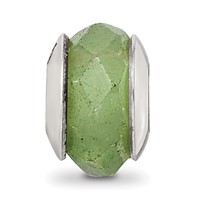 Sterling Silver Reflections Aventurine Stone Bead view 3