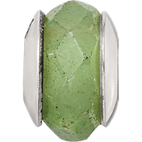 Sterling Silver Reflections Aventurine Stone Bead view 4