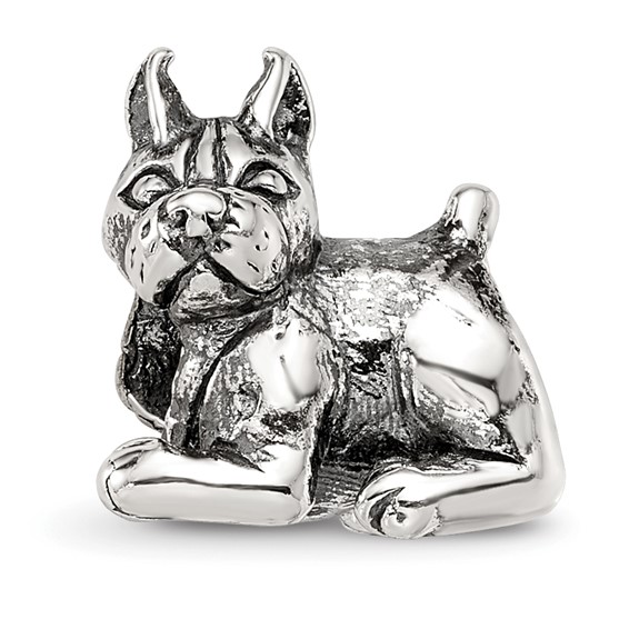 Sterling Silver Reflections Boxer Bead