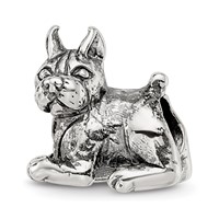 Sterling Silver Reflections Boxer Bead view 1