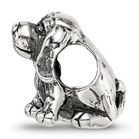 Sterling Silver Reflections Beagle Bead view 2
