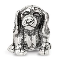 Sterling Silver Reflections Beagle Bead view 3