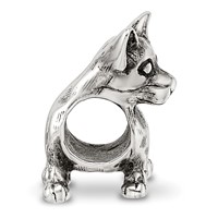 Sterling Silver Reflections Chihuahua Bead view 2