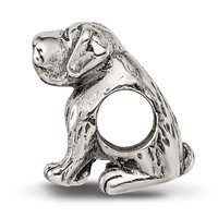Sterling Silver Reflections German Shorthaired Pointer Bead view 2