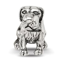Sterling Silver Reflections German Shorthaired Pointer Bead view 3