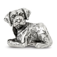 Sterling Silver Reflections Labrador Retriever Bead view 4