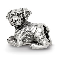 Sterling Silver Reflections Labrador Retriever Bead view 1