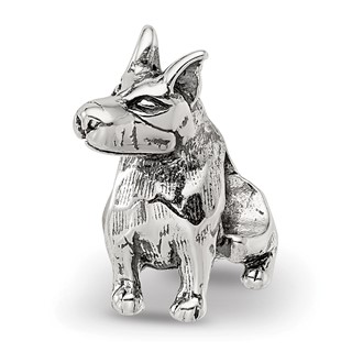Sterling Silver Reflections Doberman Pinscher Bead