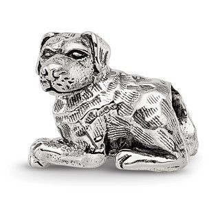 Sterling Silver Reflections Rottweiler Bead