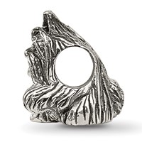 Sterling Silver Reflections Yorkshire Terrier Bead view 2
