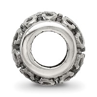 Sterling Silver Reflections Scroll Bali Bead view 2