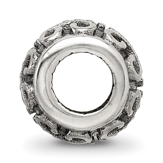 Sterling Silver Reflections Scroll Bali Bead