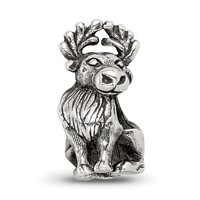 Sterling Silver Reflections Moose Bead view 3