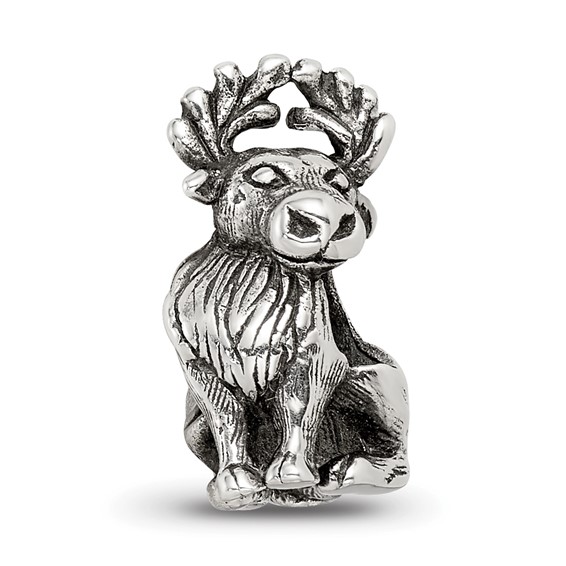 Sterling Silver Reflections Moose Bead
