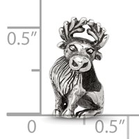 Sterling Silver Reflections Moose Bead view 5