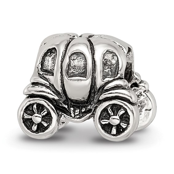 Sterling Silver Reflections Pumpkin Carriage Bead