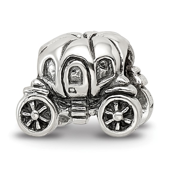 Sterling Silver Reflections Pumpkin Carriage Bead