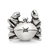 Sterling Silver Reflections Crab Bead view 4