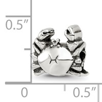 Sterling Silver Reflections Crab Bead view 3