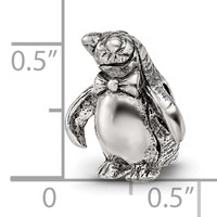 Sterling Silver Reflections Penguin Bead view 5