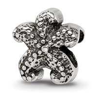 Sterling Silver Reflections Starfish Bead view 1