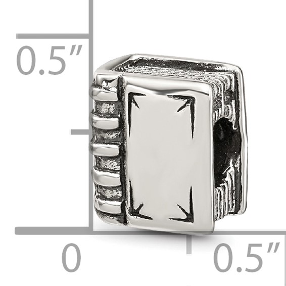 Sterling Silver Reflections Book Bead