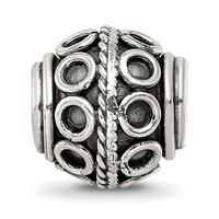 Sterling Silver Reflections Decorative Bali Bead view 5