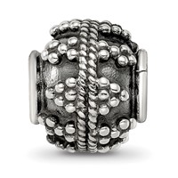 Sterling Silver Reflections Decorative Bali Bead view 5