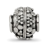 Sterling Silver Reflections Decorative Bali Bead view 5