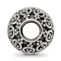 Sterling Silver Reflections Decorative Bali Bead view 2
