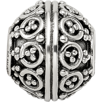Sterling Silver Reflections Decorative Bali Bead view 3