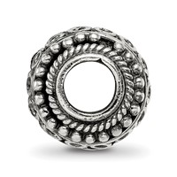 Sterling Silver Reflections Decorative Bali Bead view 2