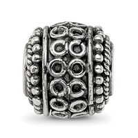 Sterling Silver Reflections Decorative Bali Bead view 5