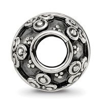 Sterling Silver Reflections Decorative Bali Bead view 2
