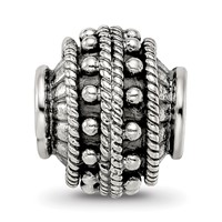 Sterling Silver Reflections Decorative Bali Bead view 5