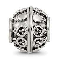 Sterling Silver Reflections Decorative Bali Bead view 5