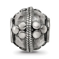 Sterling Silver Reflections Decorative Bali Bead view 5