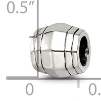 Sterling Silver Reflections Bali Bead view 4