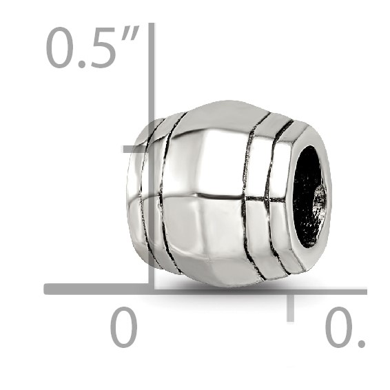 Sterling Silver Reflections Bali Bead