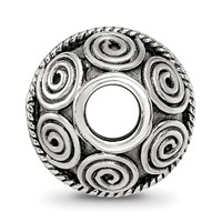 Sterling Silver Reflections Decorative Bali Bead view 2
