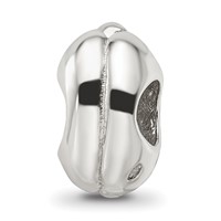 Sterling Silver Reflections Enameled Hot Dog Bead view 4